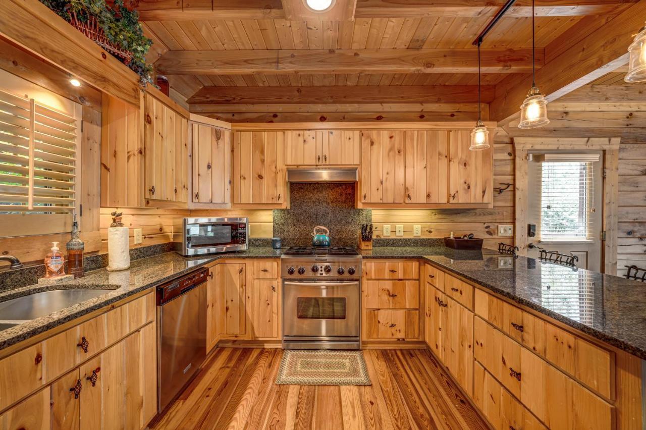 Villa Log Haven Dawsonville Esterno foto